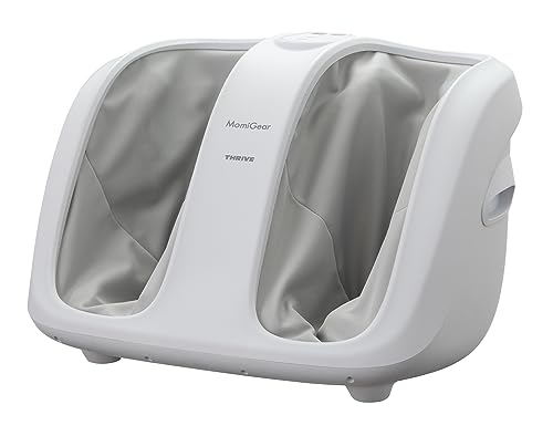 スライヴ Momi Gear もみギア 「幅調節でサイズに合わせて疲れた脚をしぼりもみ」フットマッサージャー MD-6115 ホワイト 管理医療機器
